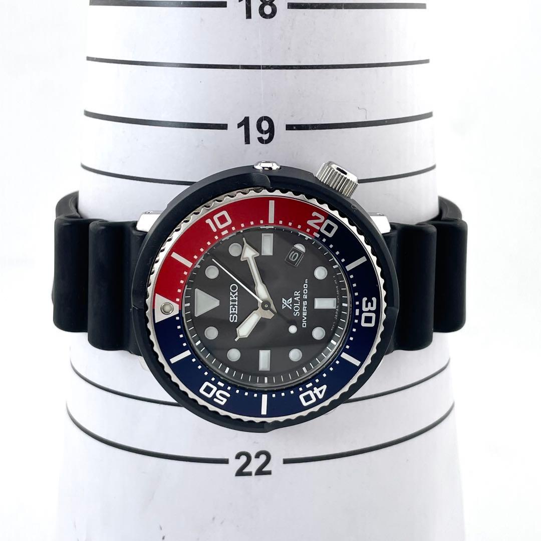 SEIKO V147-0AZ0 Prospex 潜水表 — 石英,黑/蓝/红,男士
