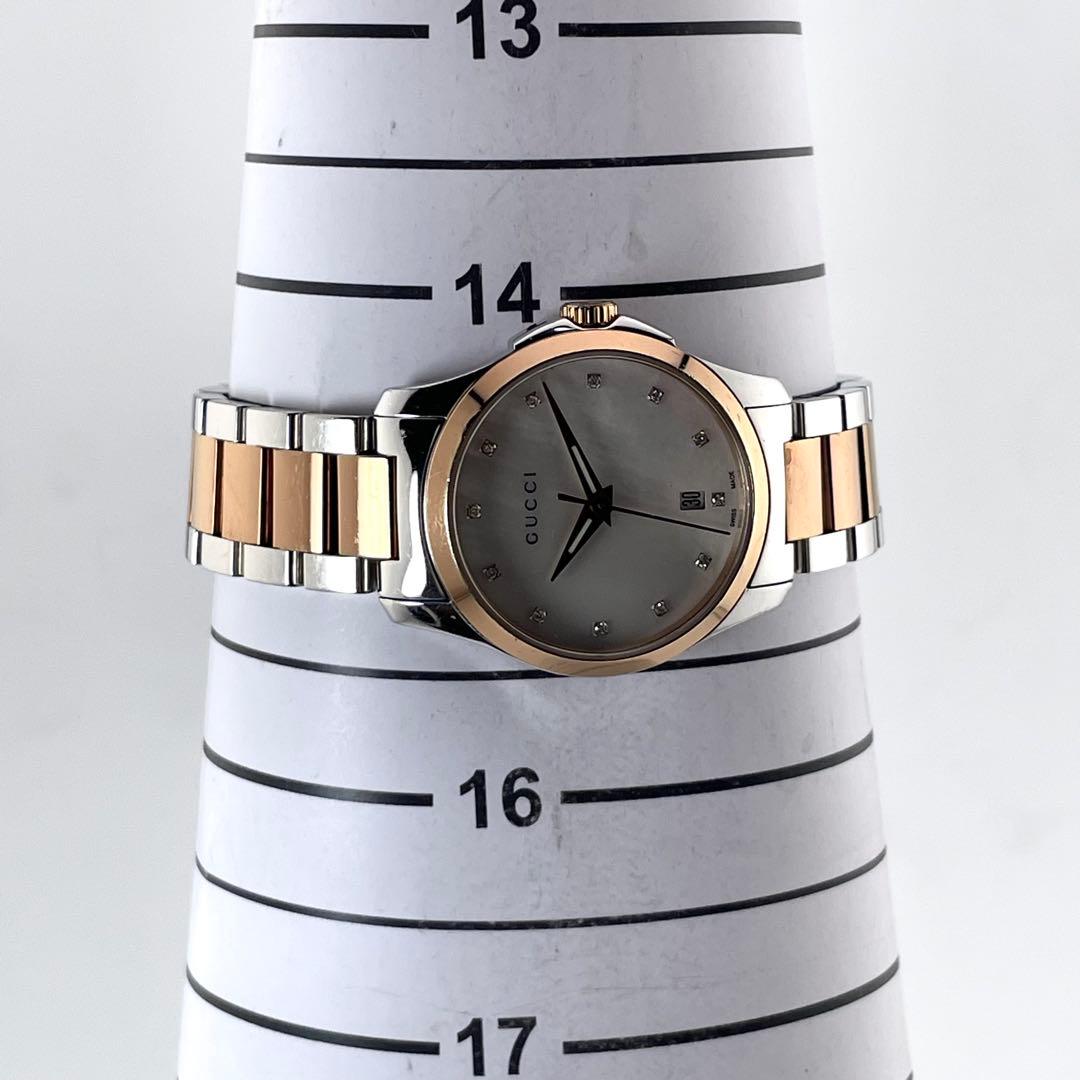 GUCCI G-Timeless 腕表 — 石英机芯,银色,女士