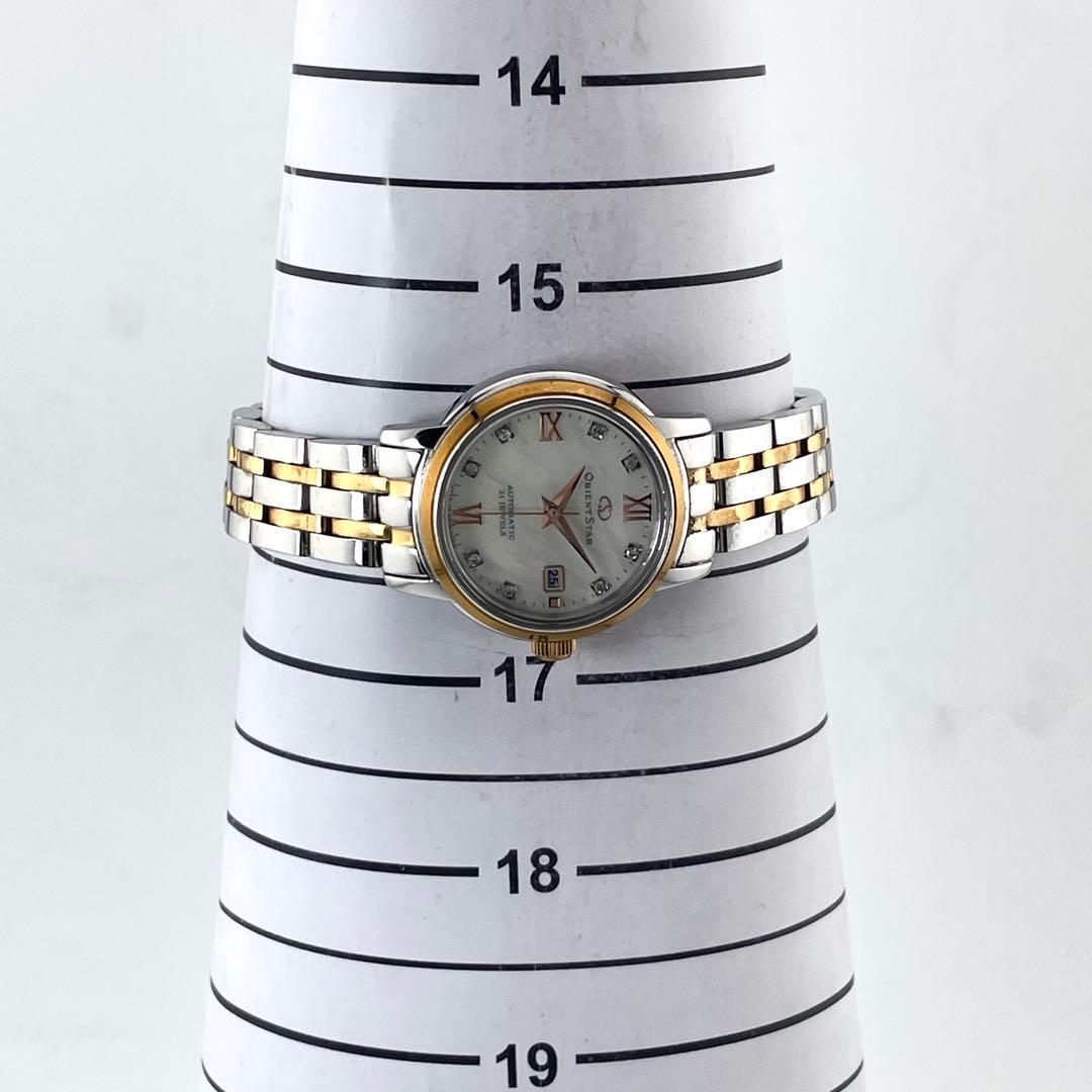 ORIENT STAR WZ0441NR レディース腕時計 — 自動巻き、ゴールドシルバー