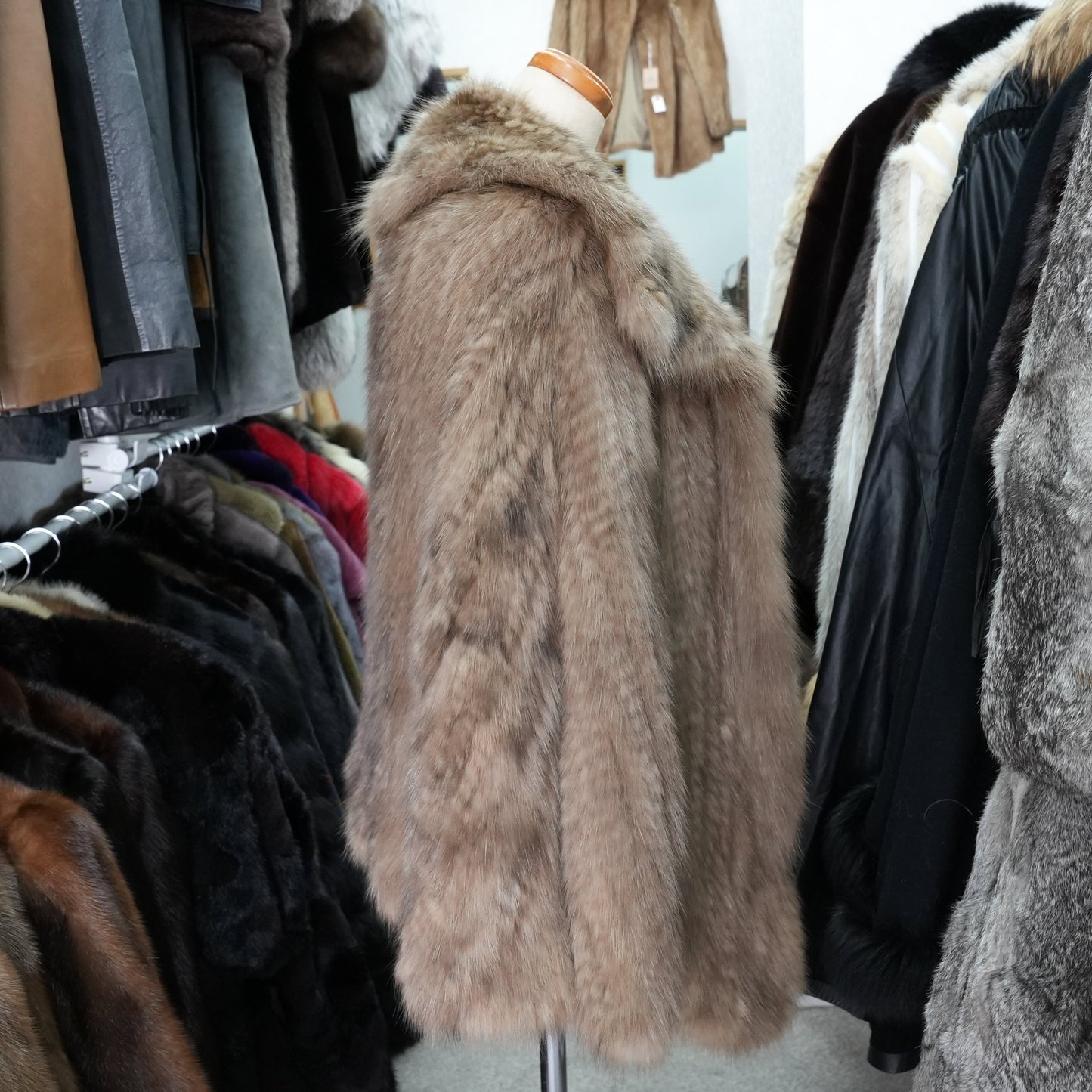 Sable Cape Very Soft - Genuine Vintage Fur From Japan
