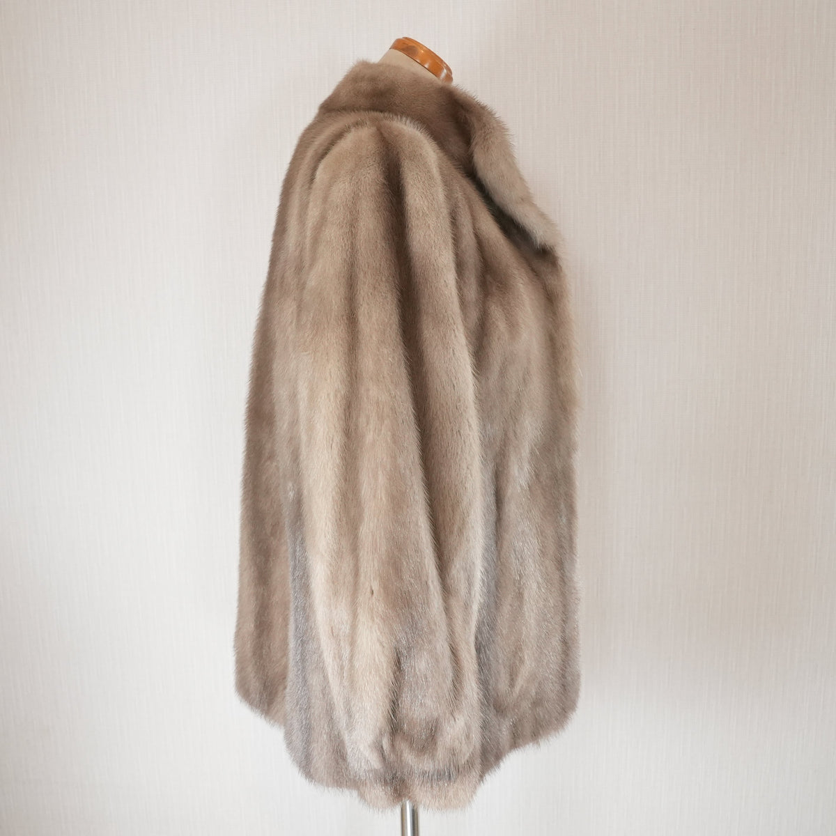 Pastel Mink Fur Coat - Genuine Vintage Fur From Japan