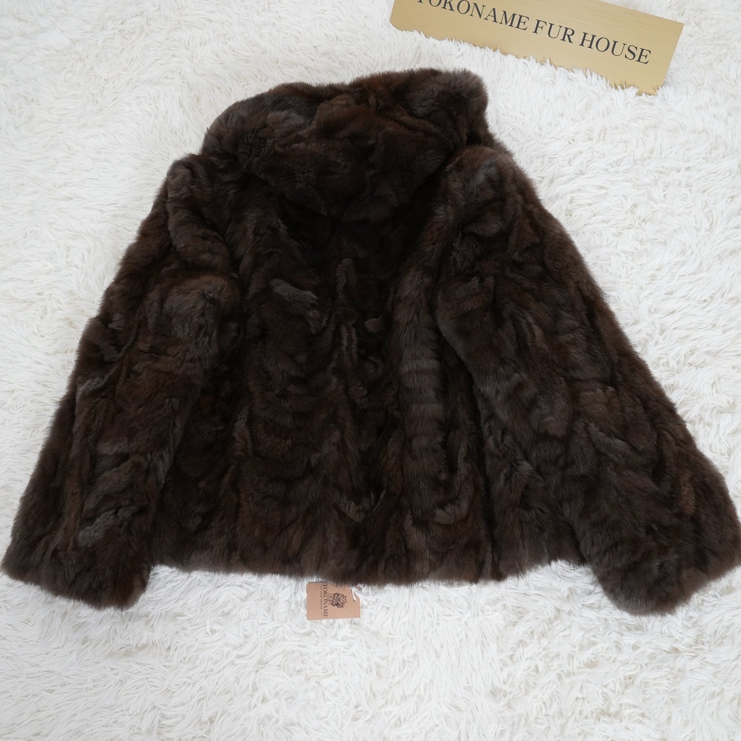 Russian Sable Zip Hoody Jacket Vintage Fur Japan