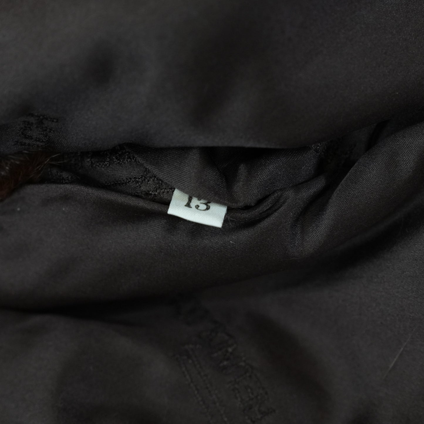 Dark Mink Vest Vintage Fur Japan