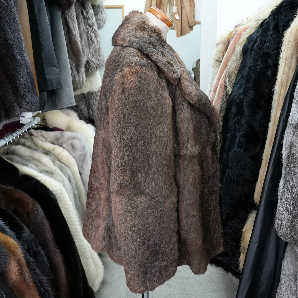 Rabbit Fur Coat - Genuine Vintage Fur From Japan
