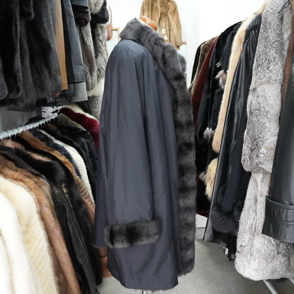 Russian Squirrel Reversible Coat- Genuine Vintage Fur From Japan