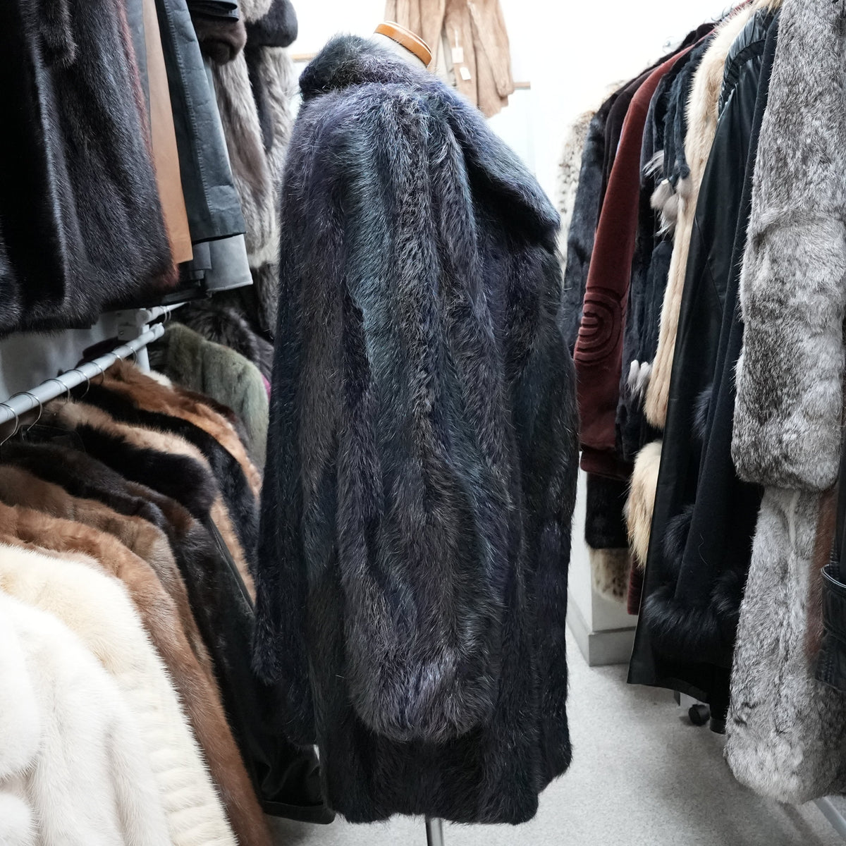 Nutria Fur Coat - Genuine Vintage Fur From Japan