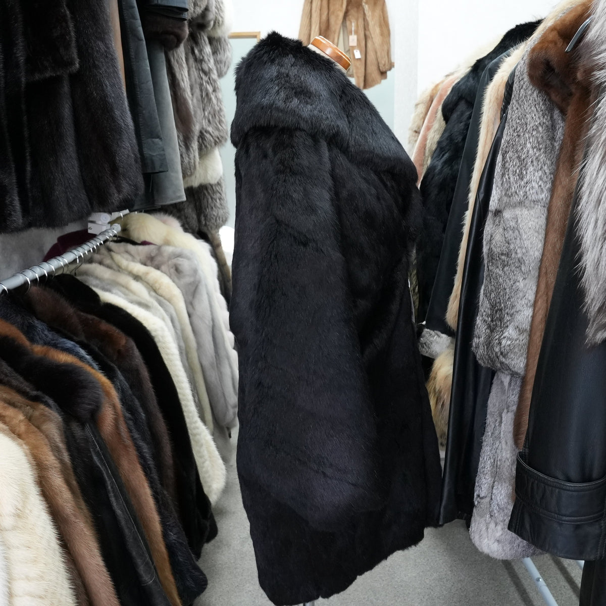 Rabbit Fur Japanese-style clothing Coat Vintage Fur from Japan
