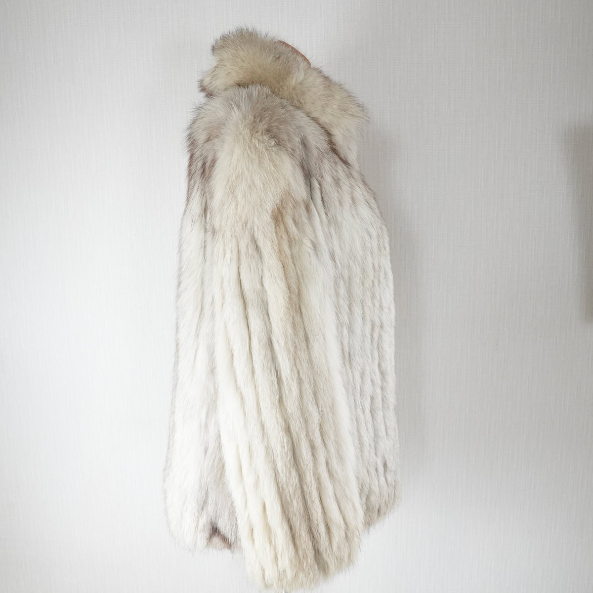 Blue Fox Fur Coat - Genuine Vintage Fur From Japan