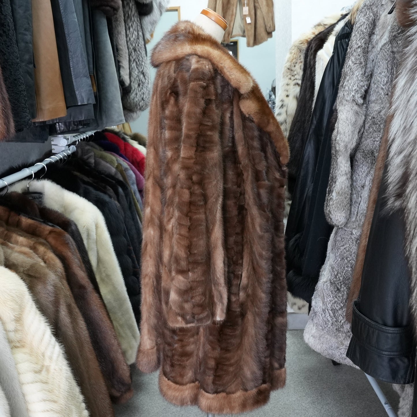 Demi Buff Mink Coat - Genuine Vintage Fur From Japan