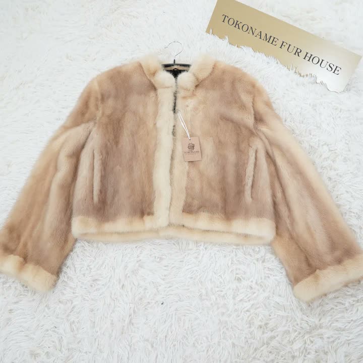 Mink vintage fur jacket