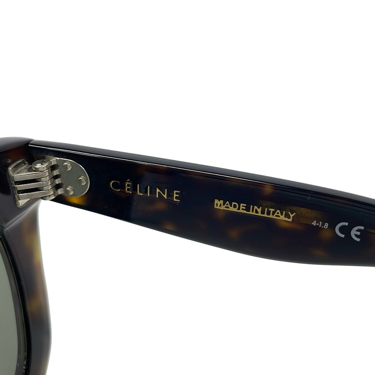 CELINE CL40005F サングラス — ダークブラウン & ブラック