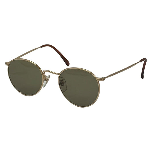 Giorgio Armani 609S 太阳镜 — 卡其色与金色