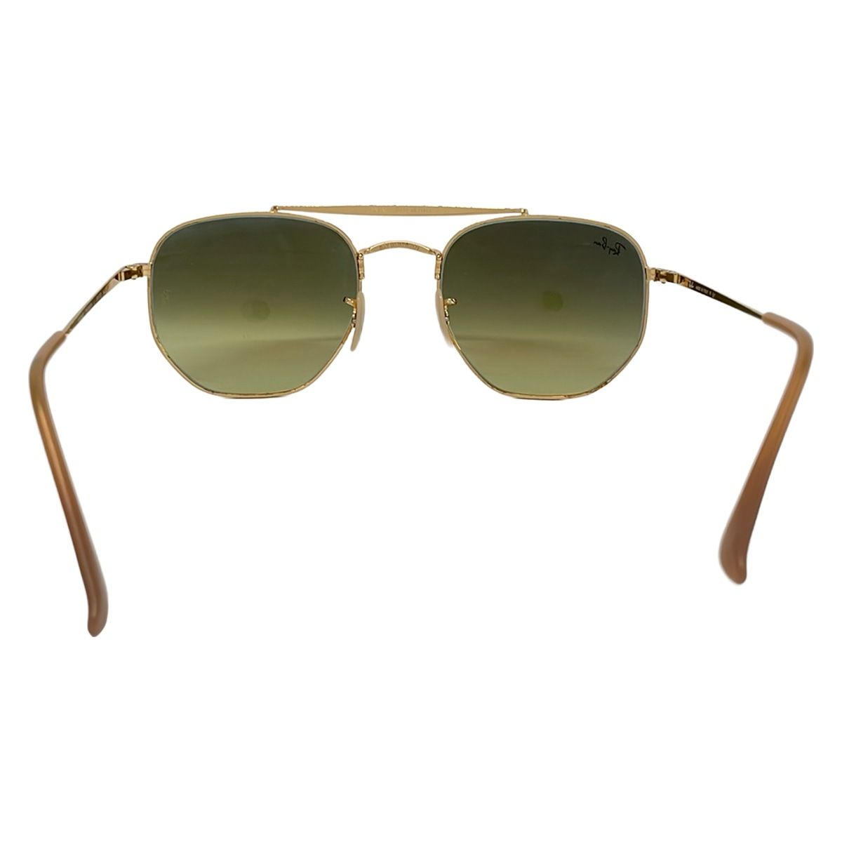 Ray Ban RB3648 サングラス — ブラック、ゴールド、ピンクベージュ