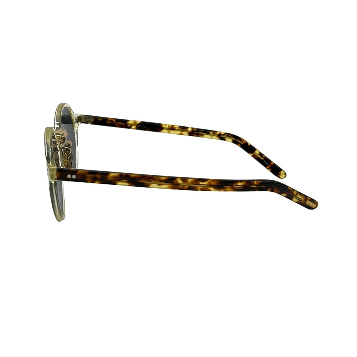OLIVER PEOPLES サングラス — ネイビー、アイボリー、ダークブラウン
