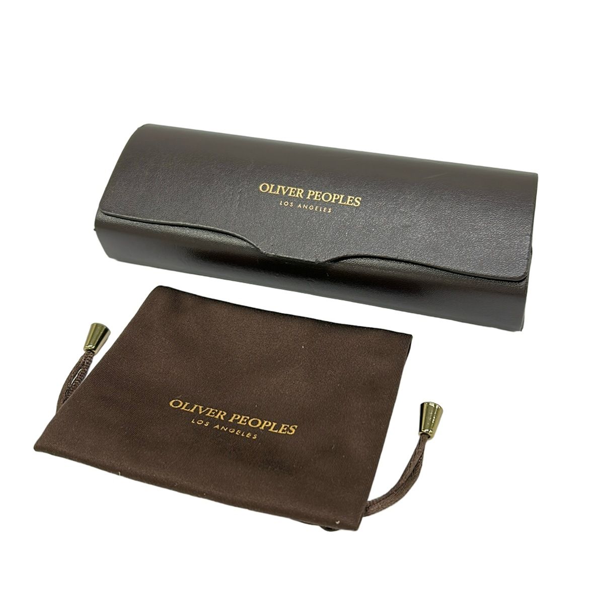 OLIVER PEOPLES サングラス — ネイビー、アイボリー、ダークブラウン