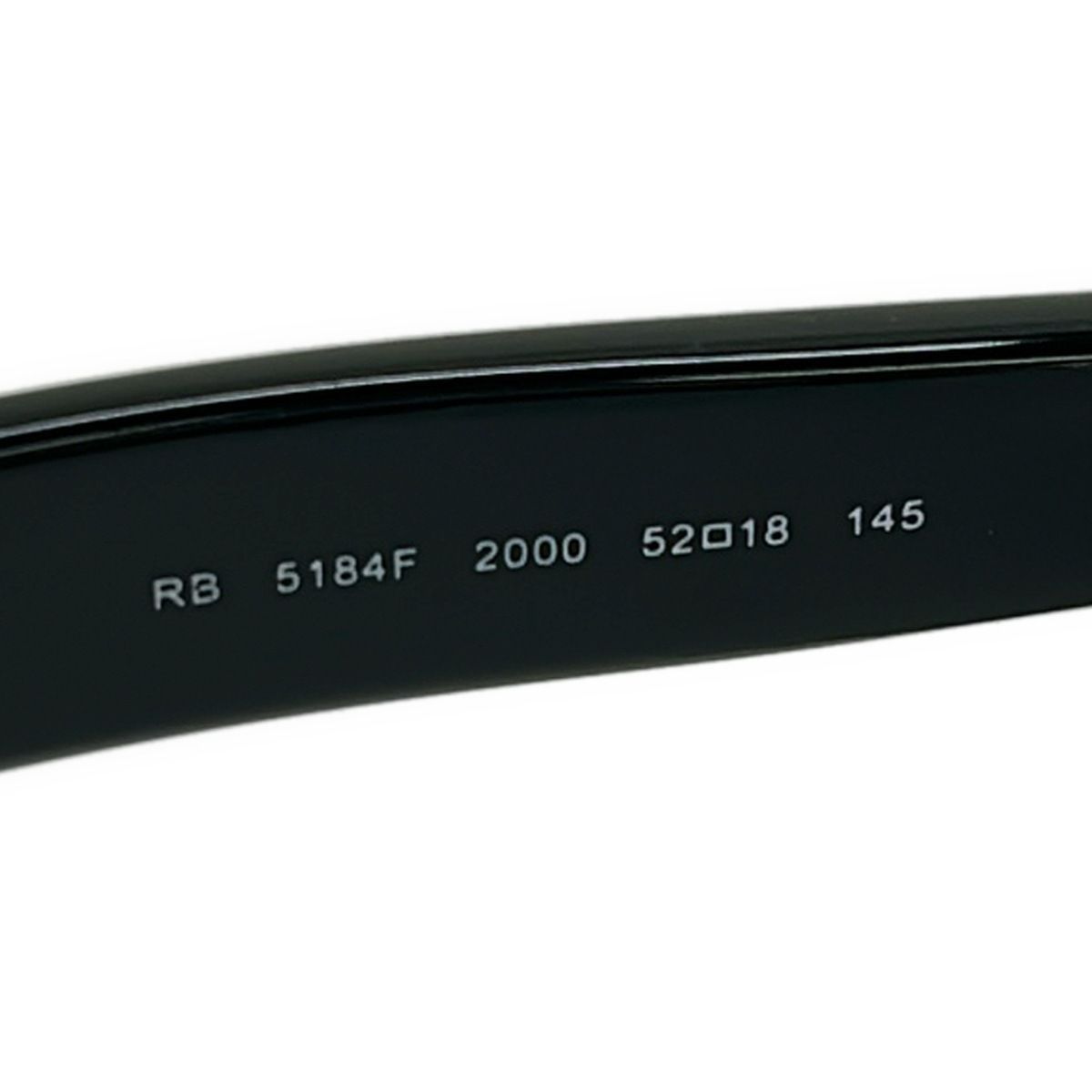 Ray Ban RB5184F 太阳镜 — 黑色
