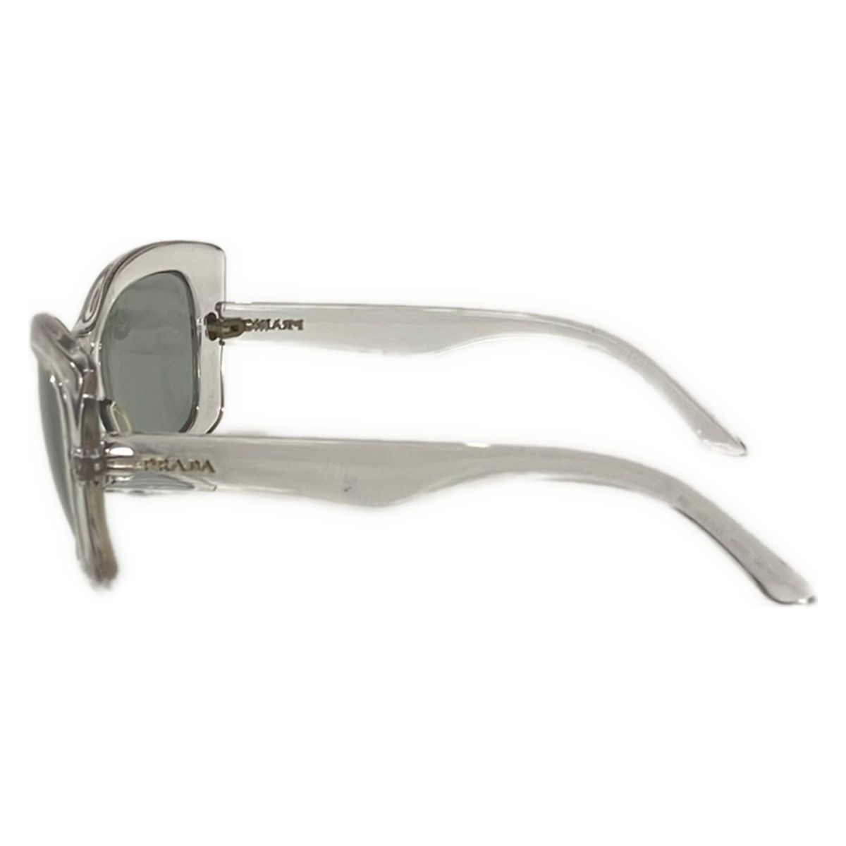 PRADA SPR19M サングラス — ライトグレー＆クリア