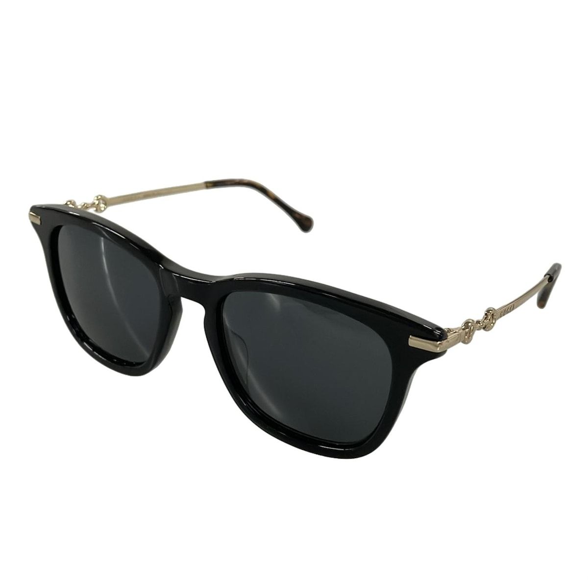 GUCCI GG0916S サングラス — ブラック＆ゴールド