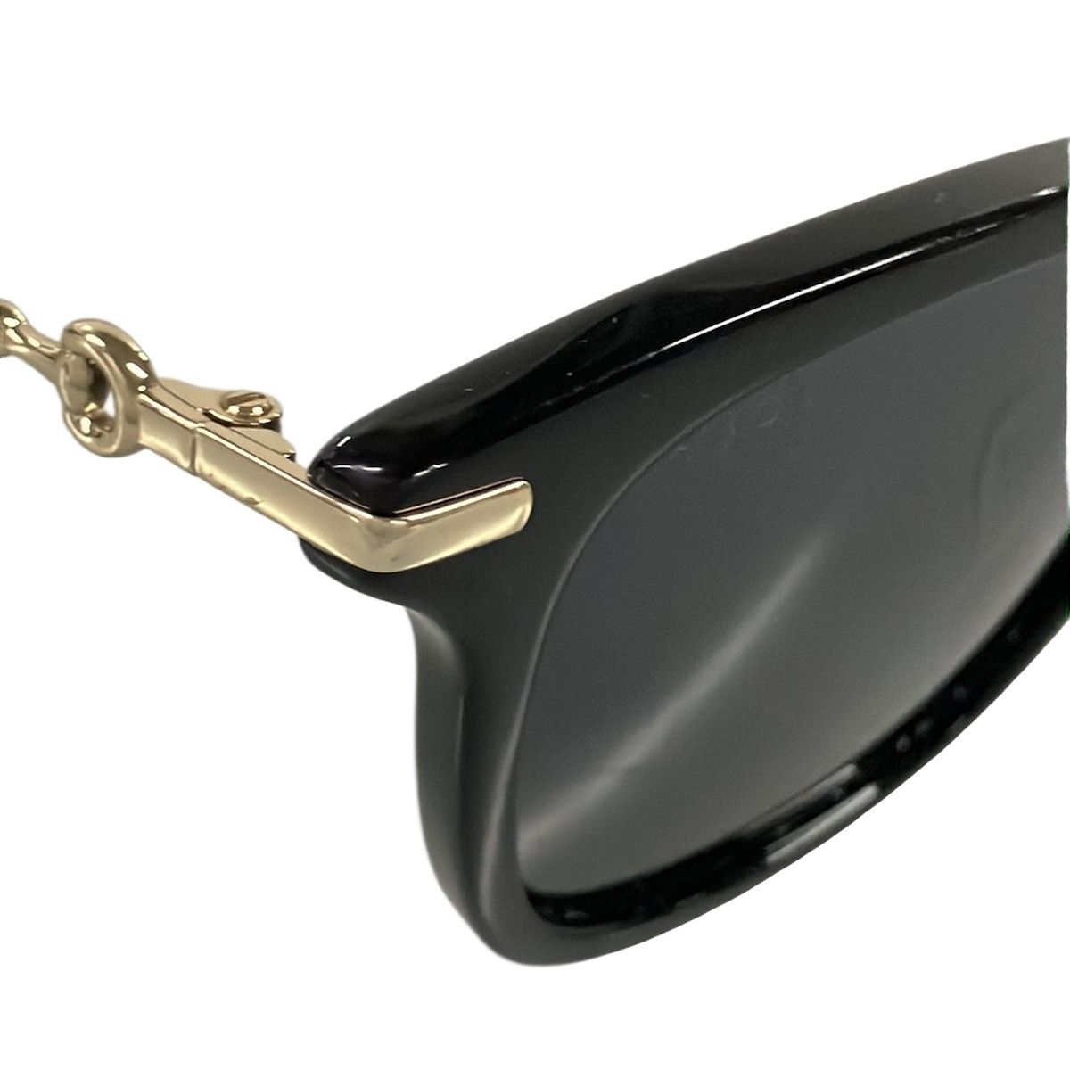 GUCCI GG0916S サングラス — ブラック＆ゴールド