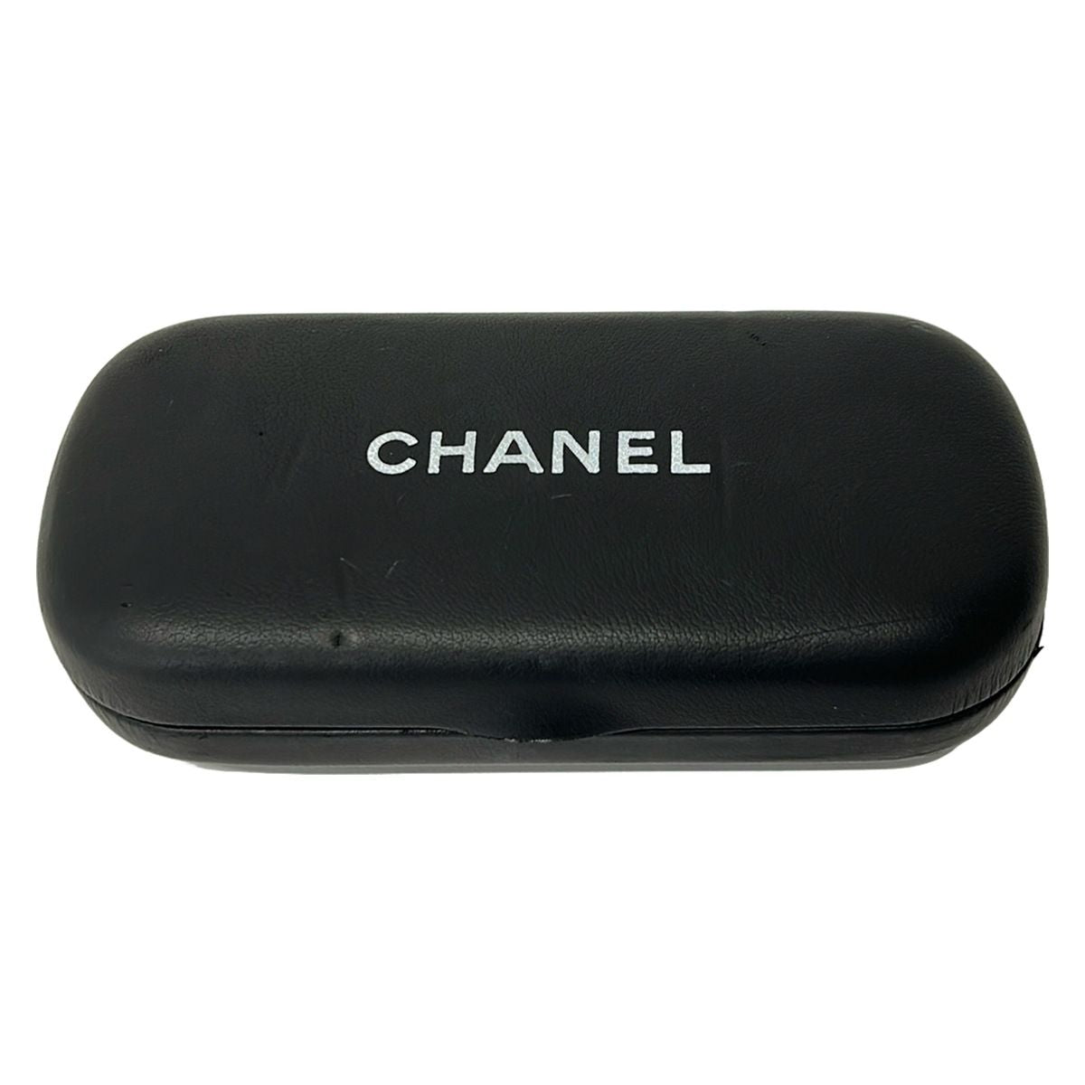 CHANEL 01452 太阳镜 — 黑色和棕色双C标志