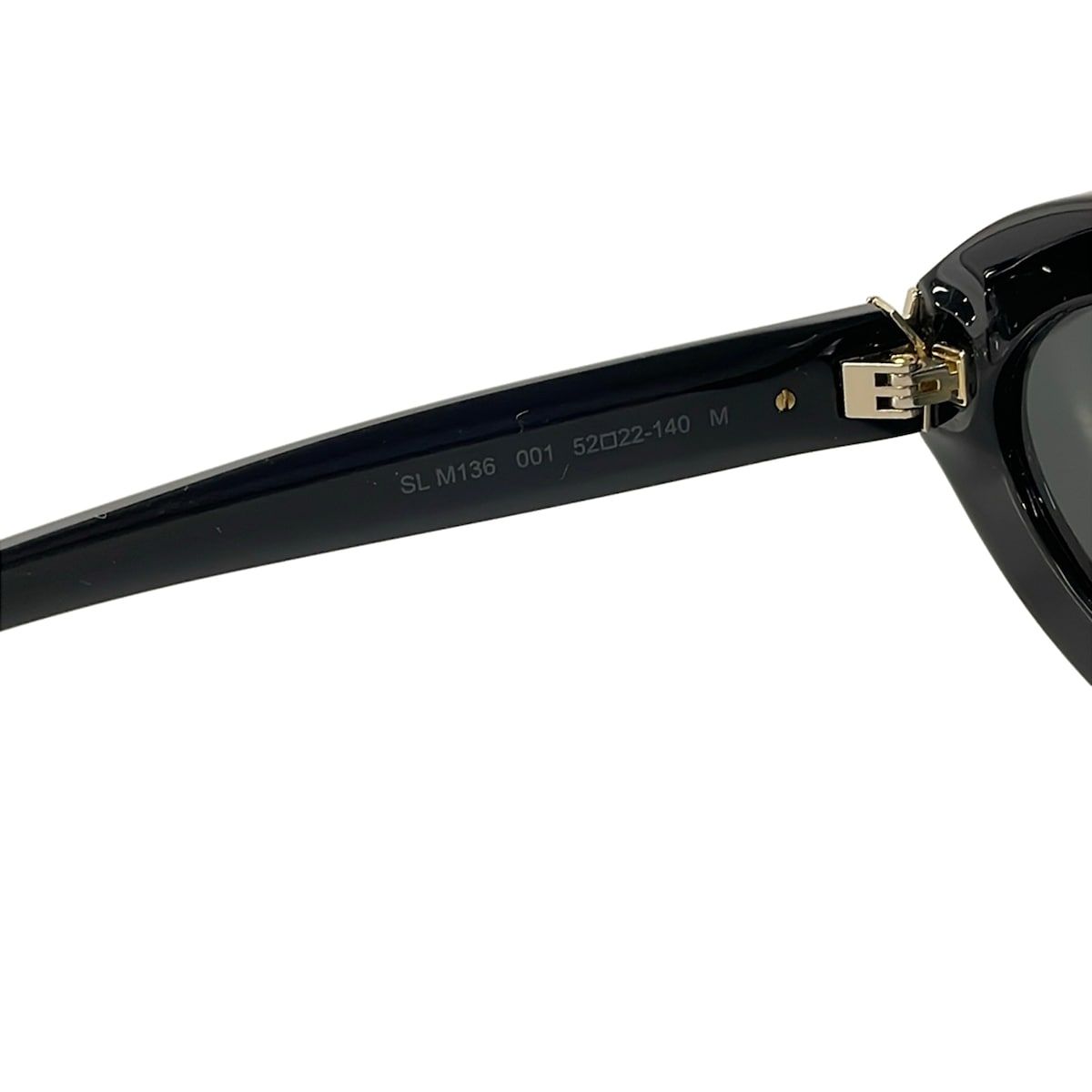 SAINT LAURENT PARIS SL M136 太阳镜 — 黑色