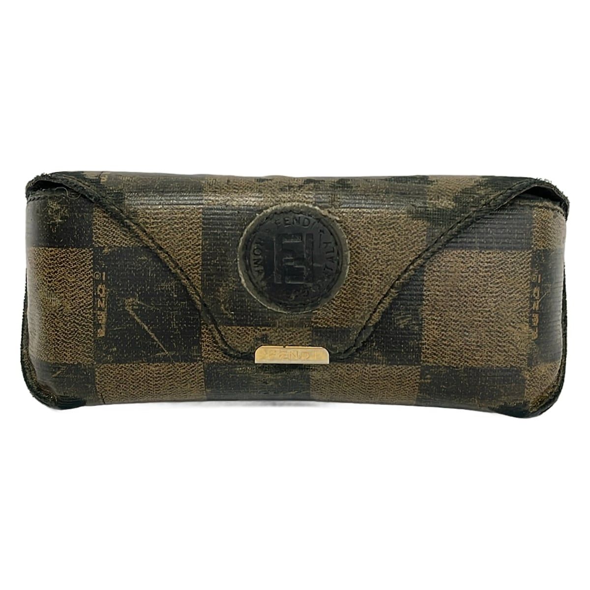Fendi FS196 太阳镜 — 黑色和银色