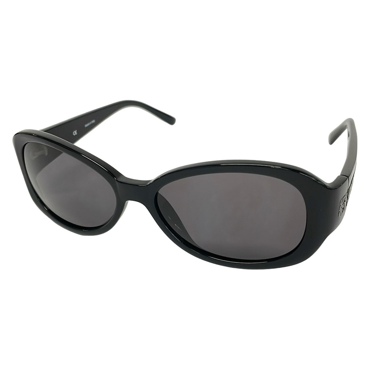 LOEWE サングラス SLW581 — ダークグレー＆ブラック