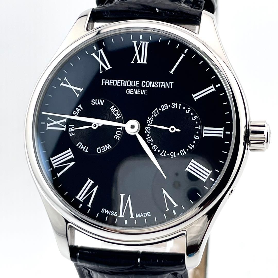 FREDERIQUE CONSTANT 3514514 男士腕表 — 石英，黑色/银色