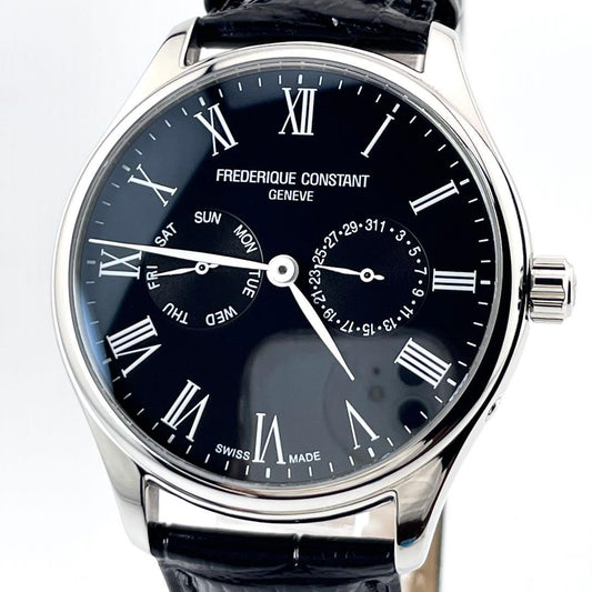 FREDERIQUE CONSTANT 3514514 男士腕表 — 石英，黑色/银色