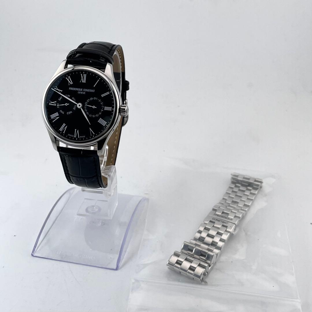 FREDERIQUE CONSTANT 3514514 男士腕表 — 石英，黑色/银色
