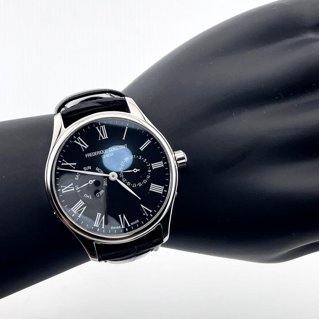 FREDERIQUE CONSTANT 3514514 男士腕表 — 石英，黑色/银色