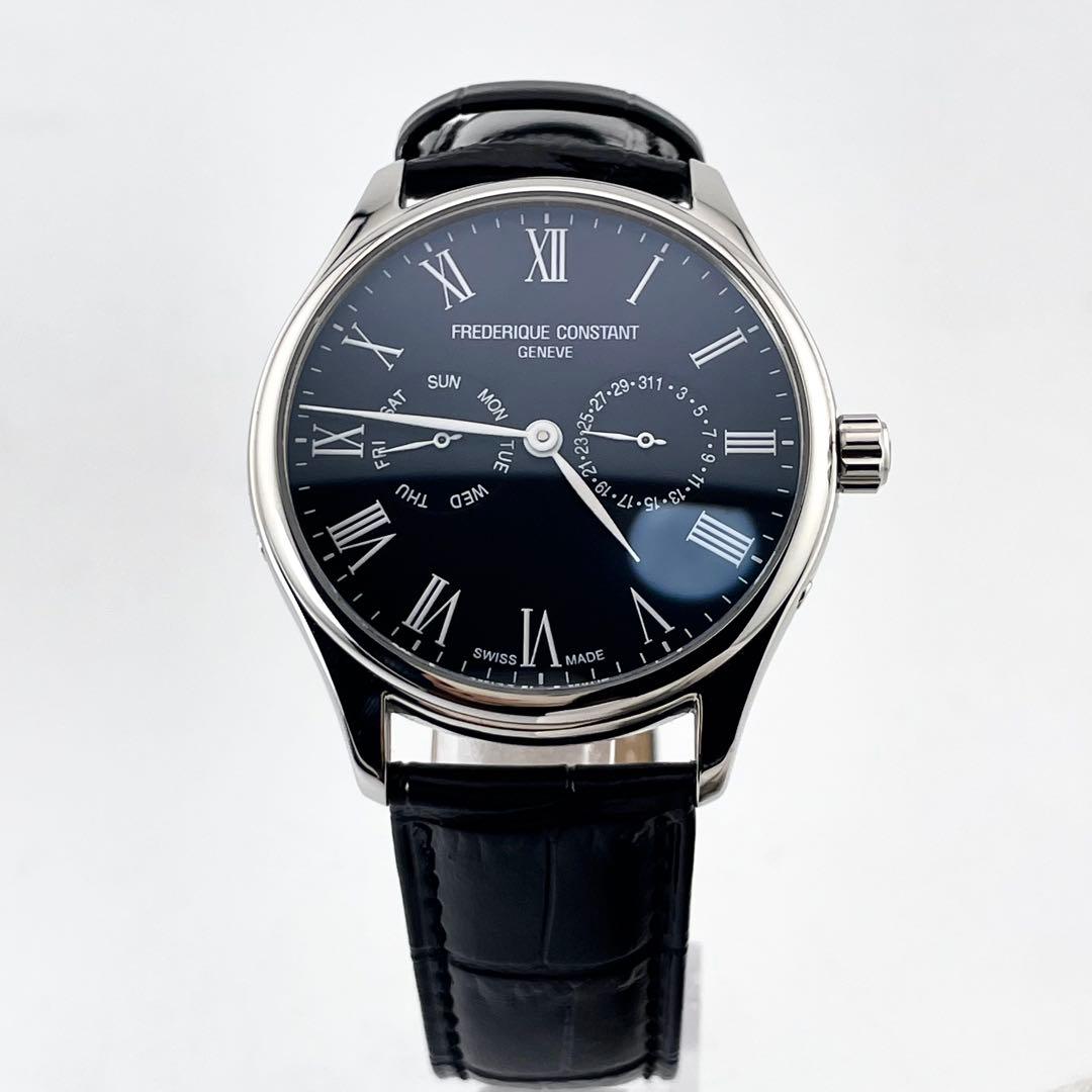 FREDERIQUE CONSTANT 3514514 男士腕表 — 石英，黑色/银色