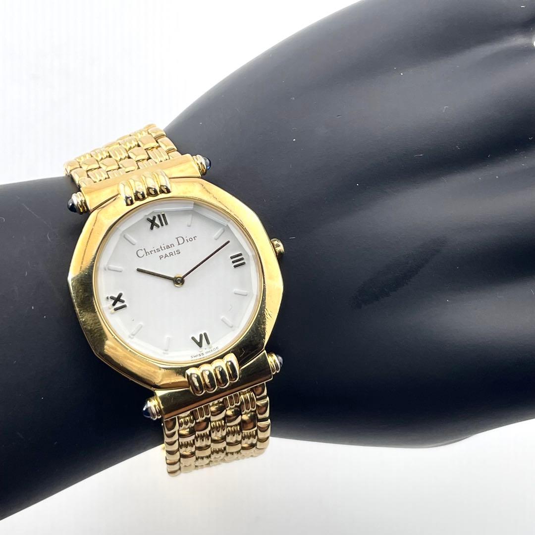 Christian Dior 63151 男士腕表 — 石英，金色