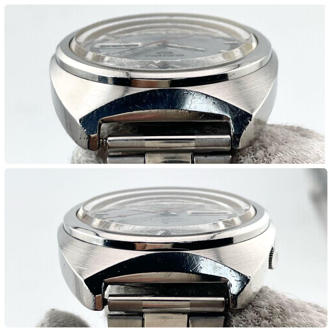 SEIKO 5 6119-8130 腕時計 — 自動巻き、シルバー、メンズ