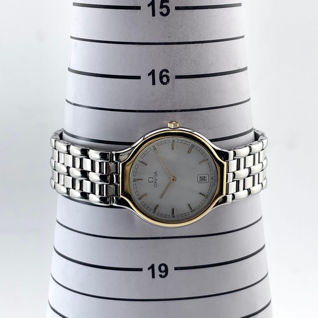 OMEGA デ・ヴィル メンズ ウォッチ — クォーツ、ゴールド・シルバー