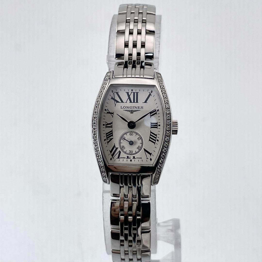 LONGINES L2.175.0 レディース腕時計 — クォーツ、シルバーホワイト