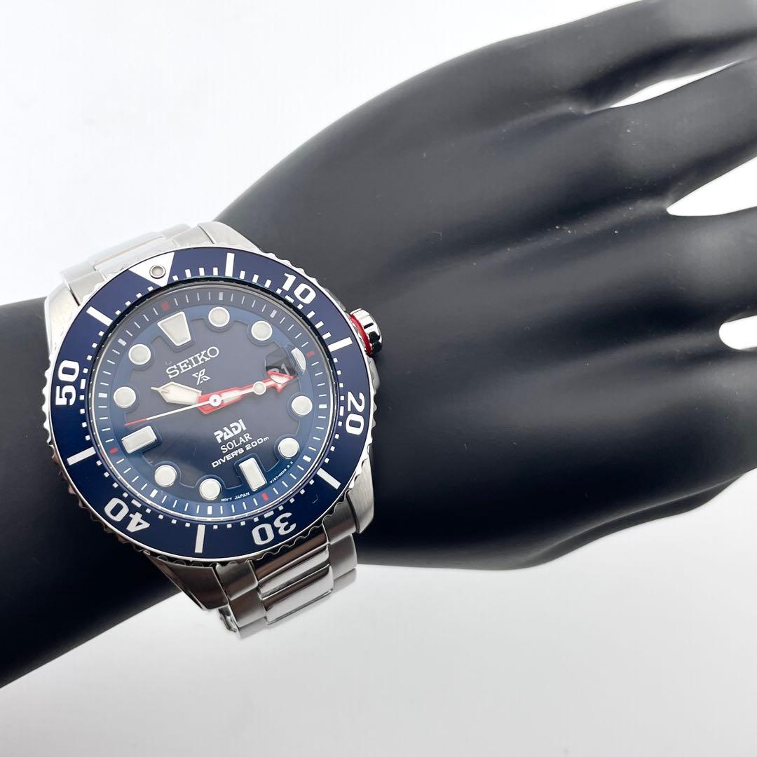 SEIKO PROSPEX PADI コラボレーションウォッチ ― クオーツ、ステンレススチール、メンズ