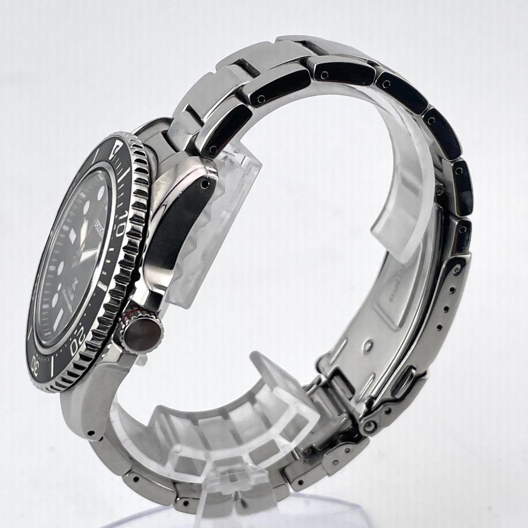 SEIKO PROSPEX 男士潜水表 — 石英，黑/银