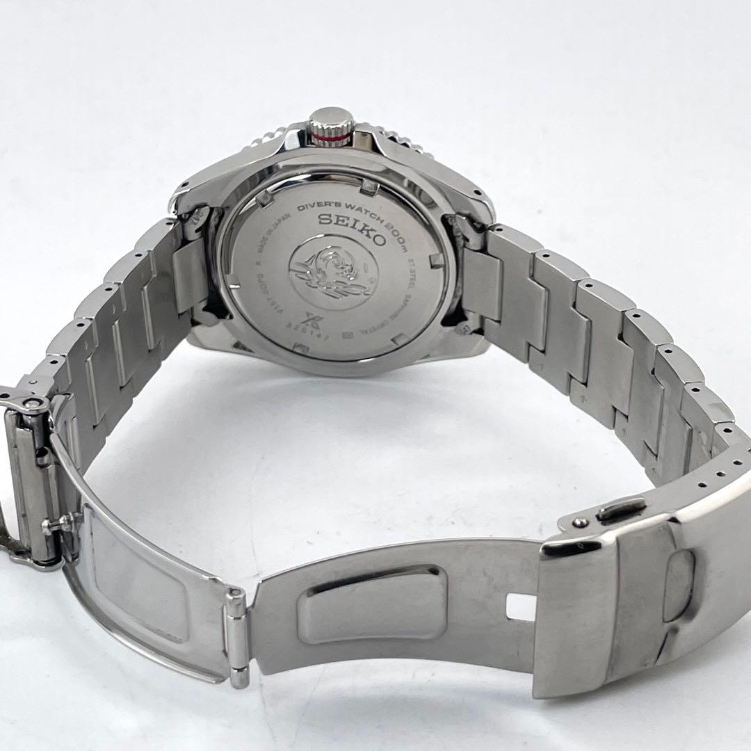 SEIKO PROSPEX 男士潜水表 — 石英，黑/银
