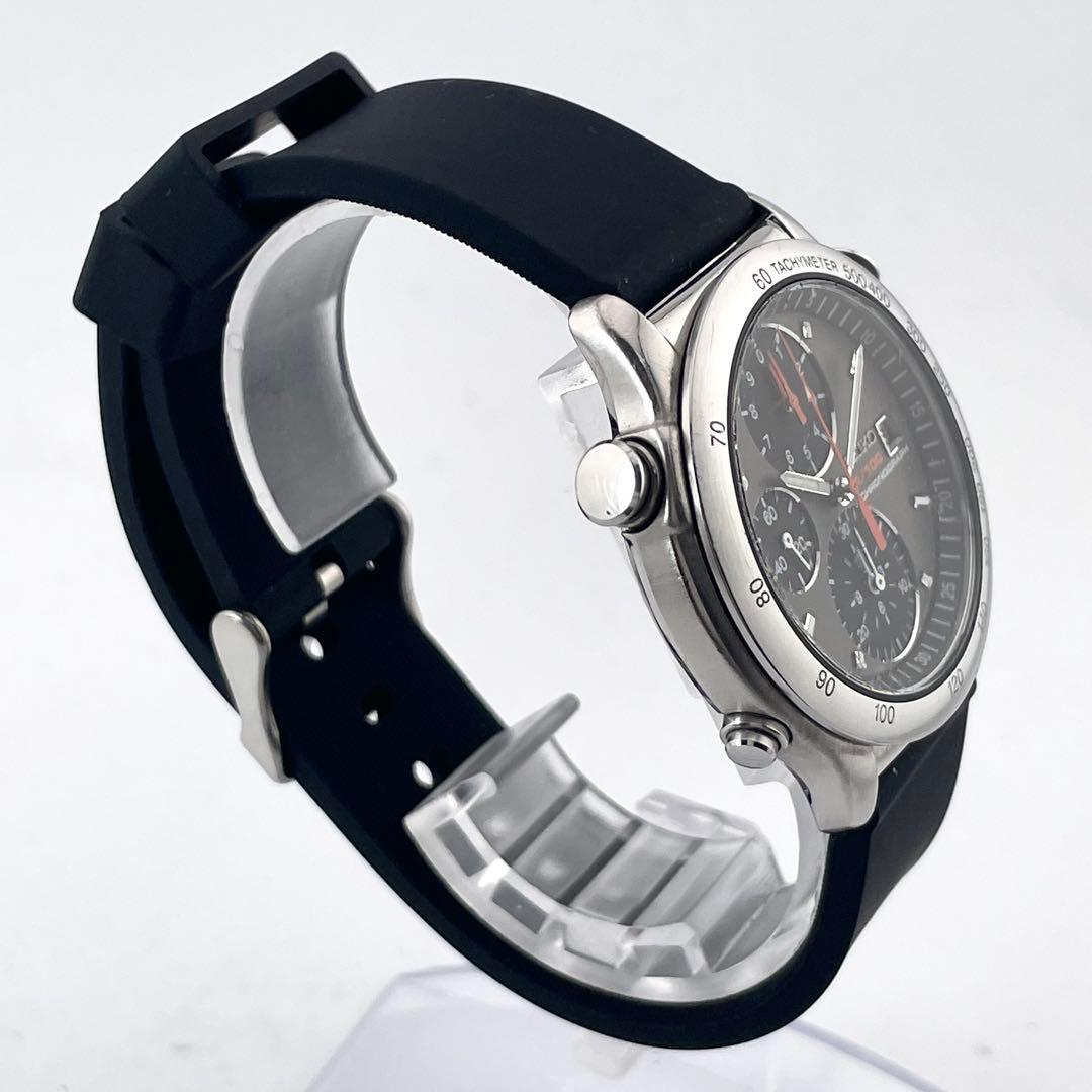 SEIKO スピードマスター ウォッチ — クォーツ、ブラックグレー、メンズ