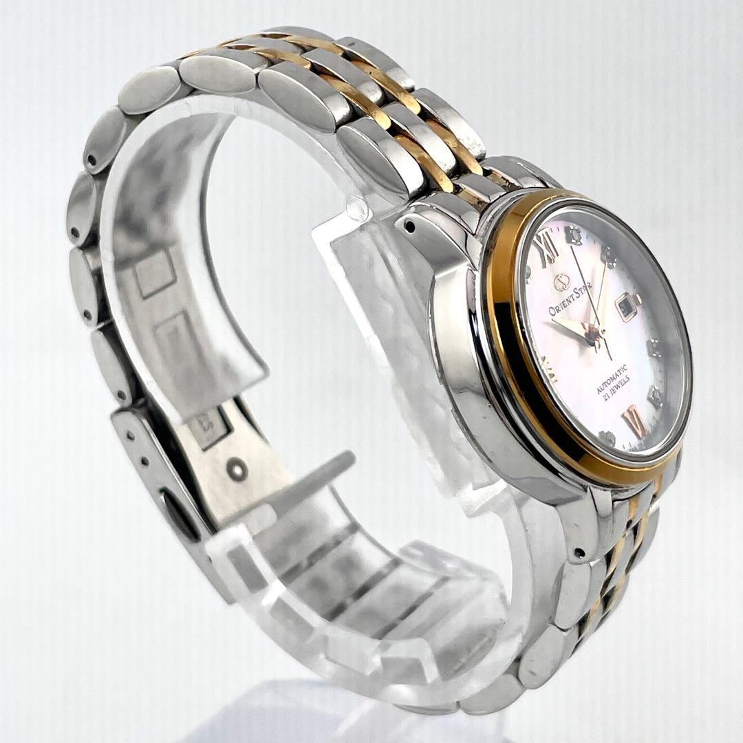 ORIENT STAR WZ0441NR レディース腕時計 — 自動巻き、ゴールドシルバー