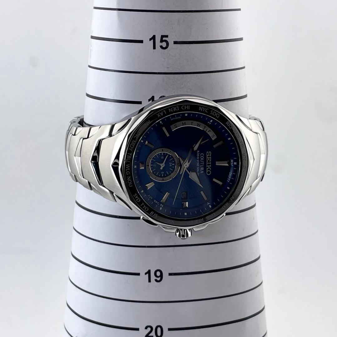 SEIKO 8B63-0AK0 クロノグラフ腕時計 — クォーツ、ステンレススチール、メンズ