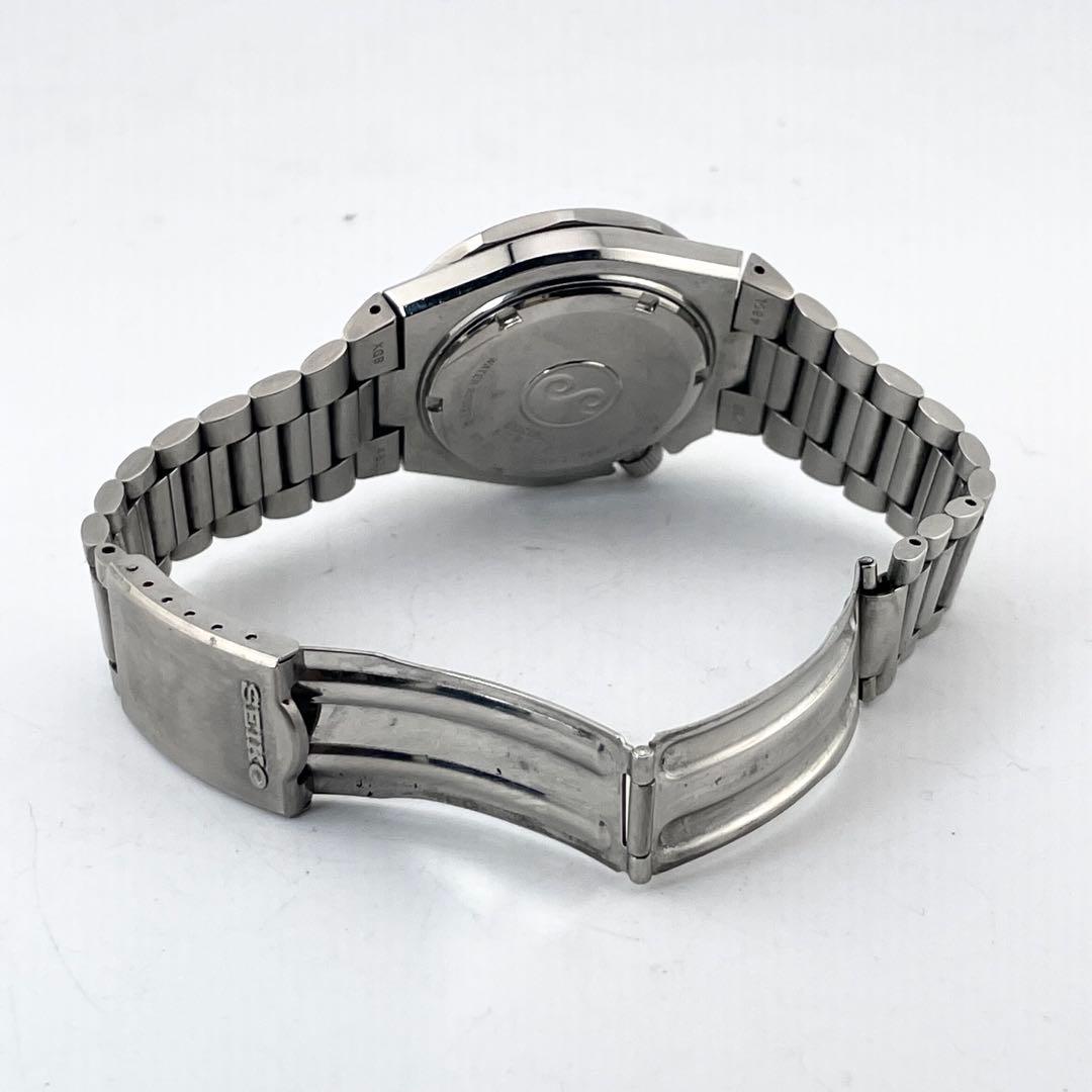 SEIKO 7546-7040 男士手表 — 石英，银色海军蓝表盘