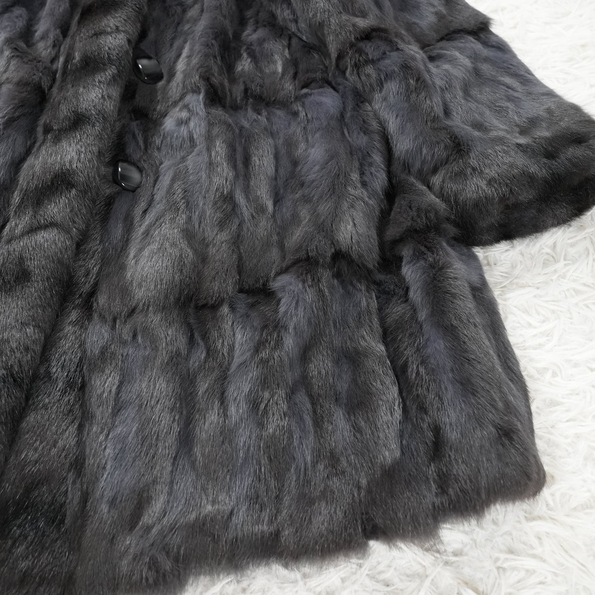 Russian Squirrel Reversible Coat- Genuine Vintage Fur From Japan