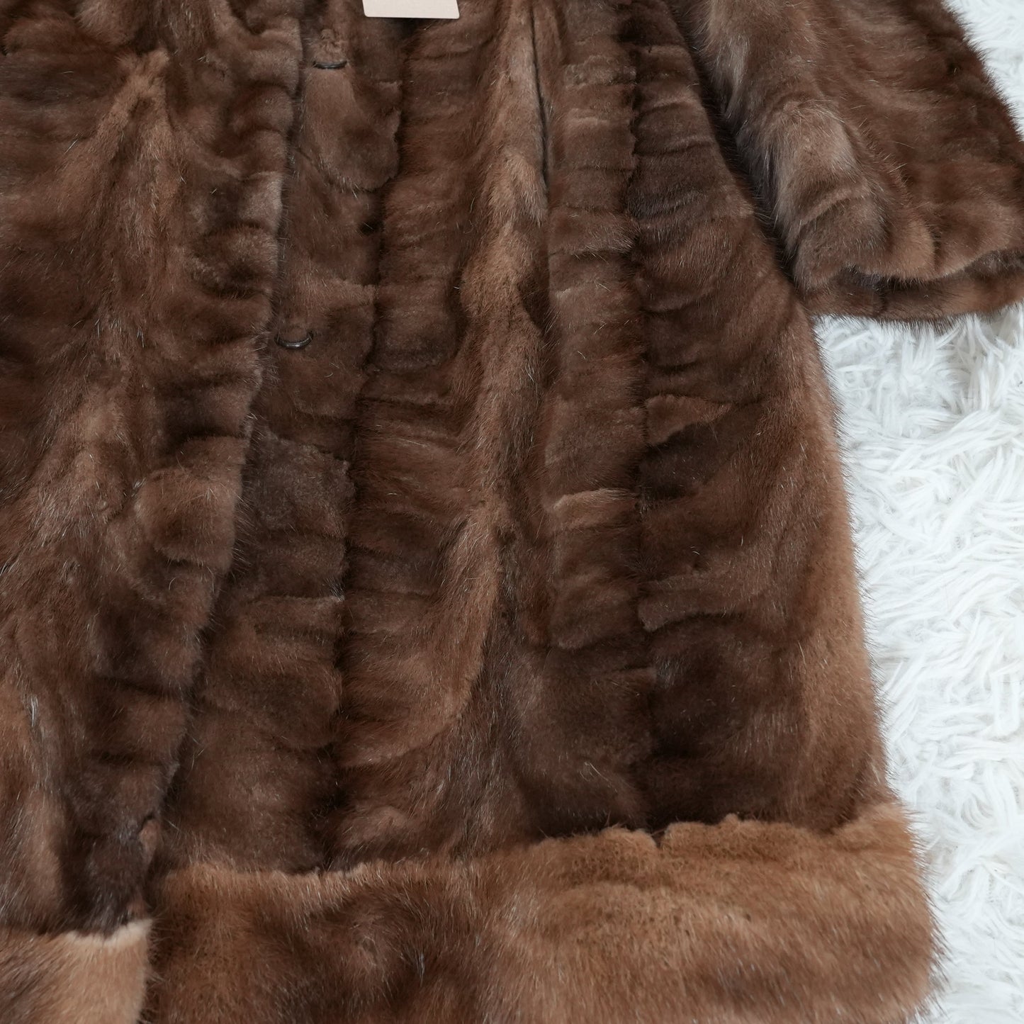 Demi Buff Mink Coat - Genuine Vintage Fur From Japan