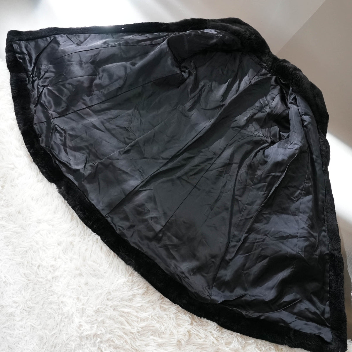 Shaved Nutria and Weasel A line Coat - Genuine Vintage Fur From Japan