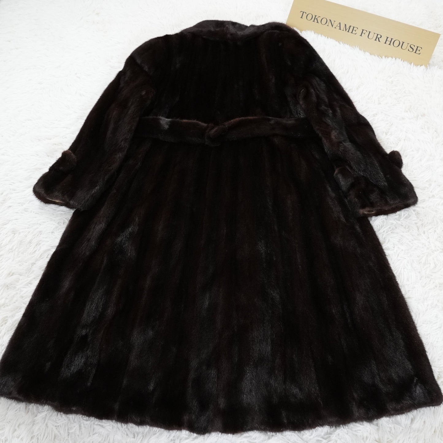BLACKGLAMAミンク ロングコート ベルト - EMBA ヴィンテージファー 日本
