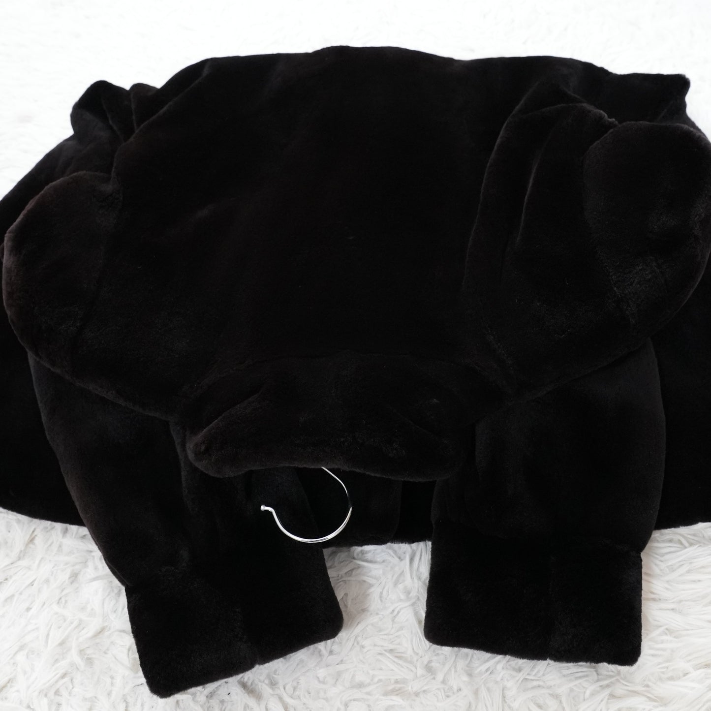 Shaved Mink Long Coat A-line silhouette SAGA MINK - Genuine Vintage Fur From Japan
