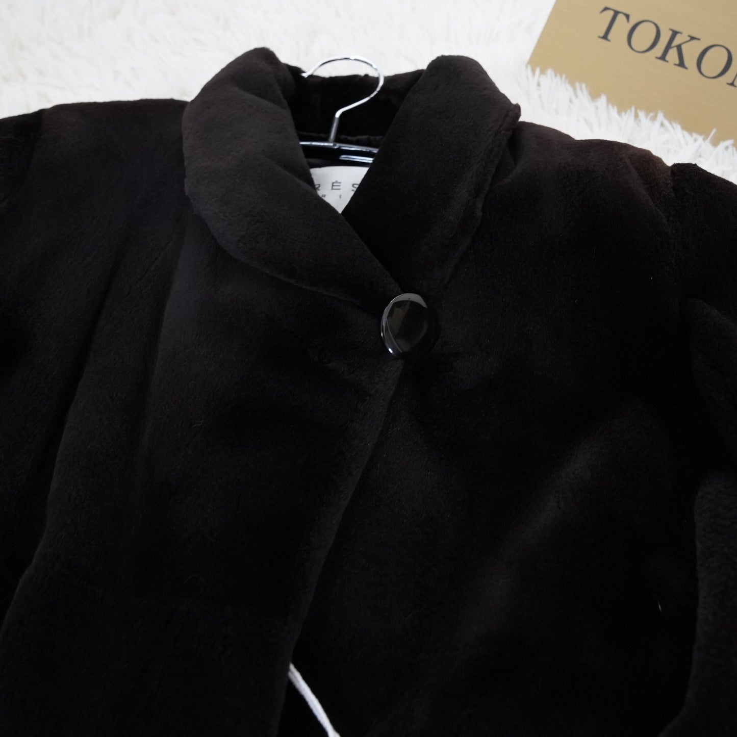 Shaved Mink Design Coat - SAGA MINK Genuine Vintage Fur Japan