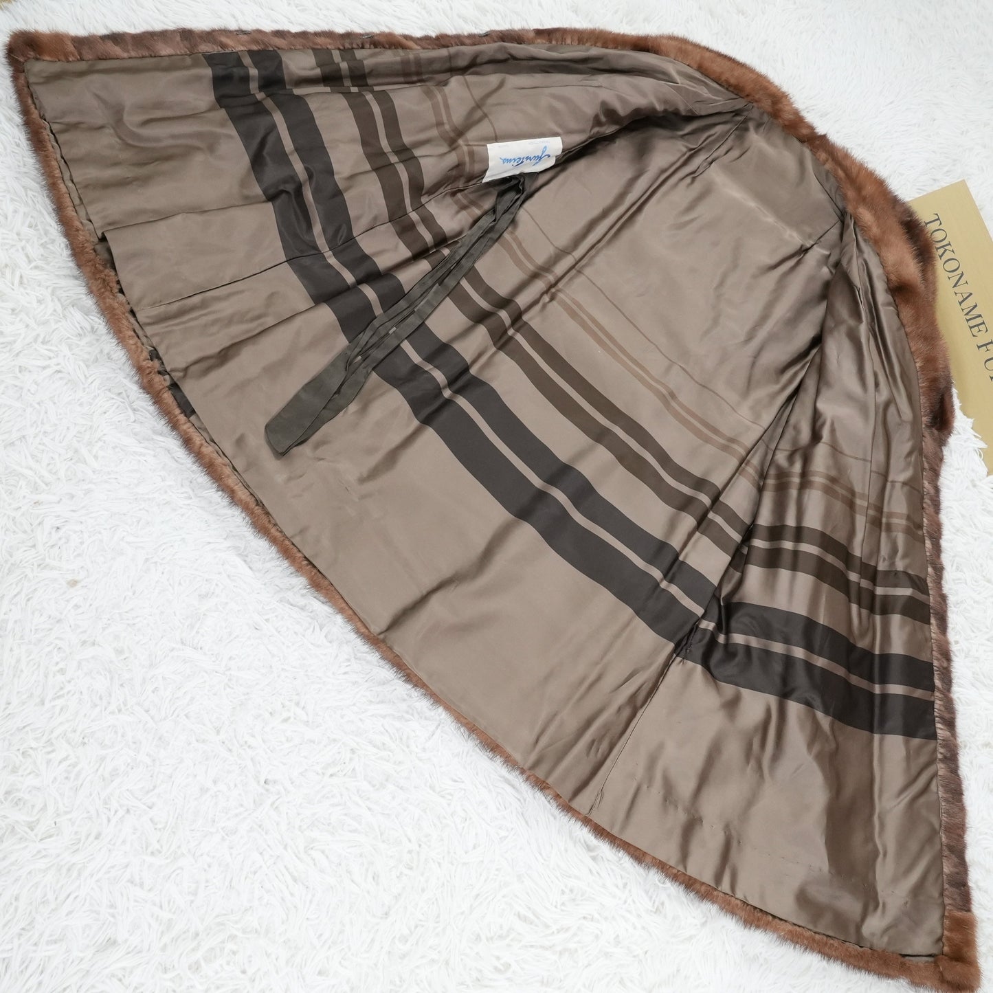 Demi Buff Mink Coat - Genuine Vintage Fur From Japan